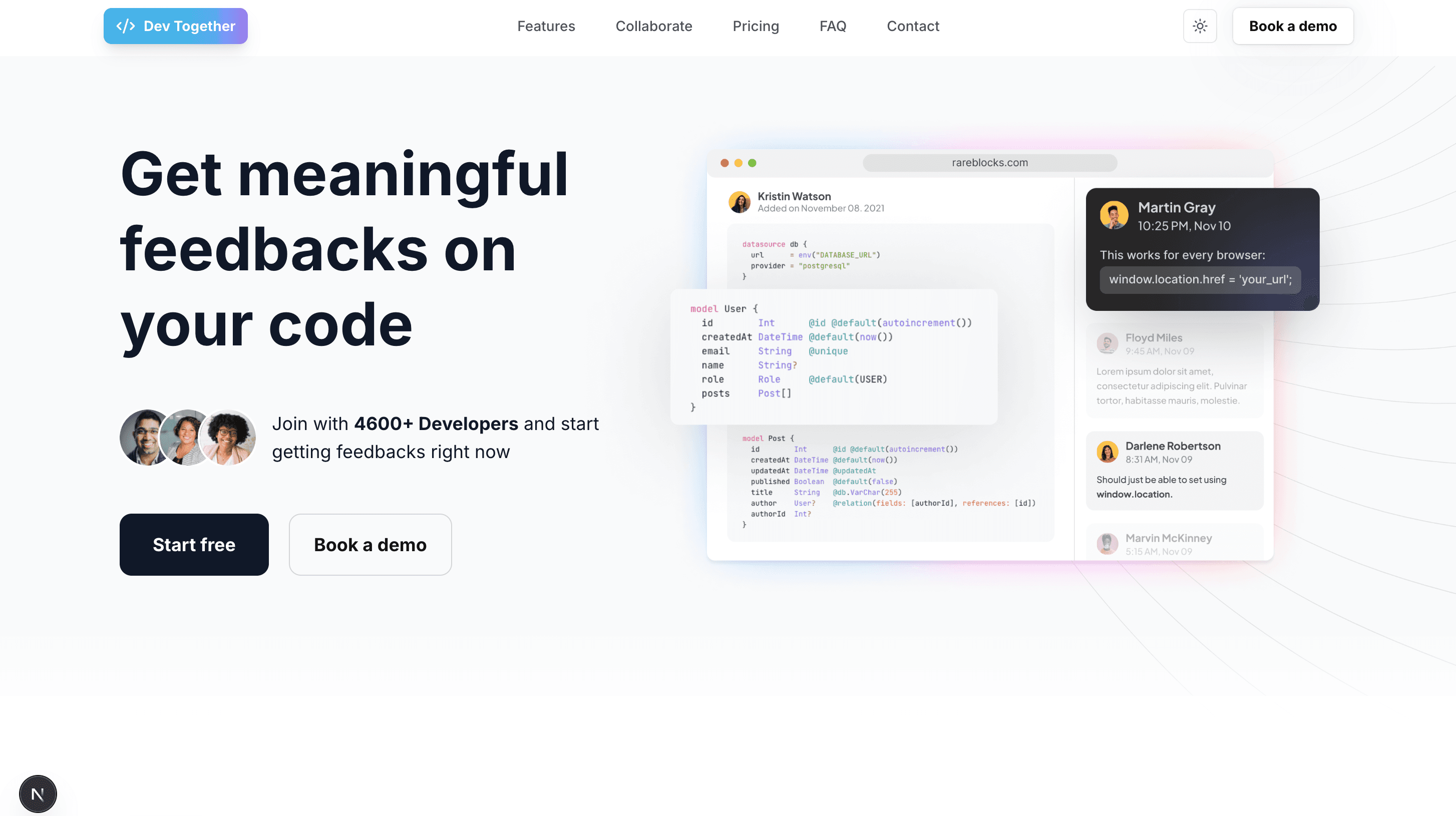 Dev Together Screenshot 2